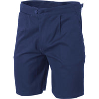 DNC Cotton Drill Long Leg Utility Shorts - 3307-Queensland Workwear Supplies