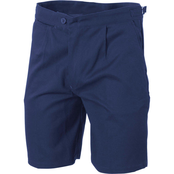 DNC Cotton Drill Long Leg Utility Shorts - 3307-Queensland Workwear Supplies