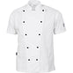 DNC Cotton Short Sleeve Chef Jacket - 1103