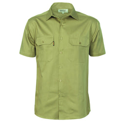 DNC Cotton Short Sleeve Drill Work Shirt - 3201