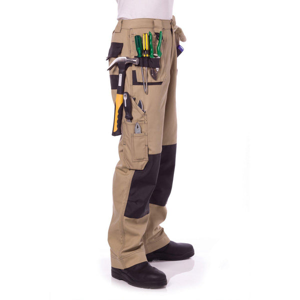 Buy DNC Duratex Cotton Duck Weave Tradies Cargo Pants with Twin Holster ...
