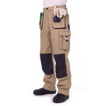DNC Duratex Cotton Duck Weave Tradies Cargo Pants with Twin Holster Tool Pocket (Knee Pads Not Included) - 3337-Queensland Workwear Supplies