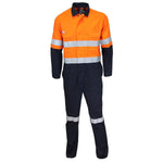 DNC Flame Retardant Arc HRC2 Taped 2-Tone Coveralls - 3481-Queensland Workwear Supplies