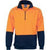 DNC HiVis 2-Tone 1/2 Zip Reflective Piping Long Sleeve Sweat Shirt - 3928-Queensland Workwear Supplies