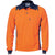 DNC HiVis 2-Tone Action Long Sleeve Polo - 3894-Queensland Workwear Supplies