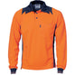 DNC HiVis 2-Tone Action Long Sleeve Polo - 3894