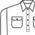 DNC HiVis 2-Tone Closed Front Long Sleeve Drill Shirt with Gusset Sleeve - 3834-Queensland Workwear Supplies