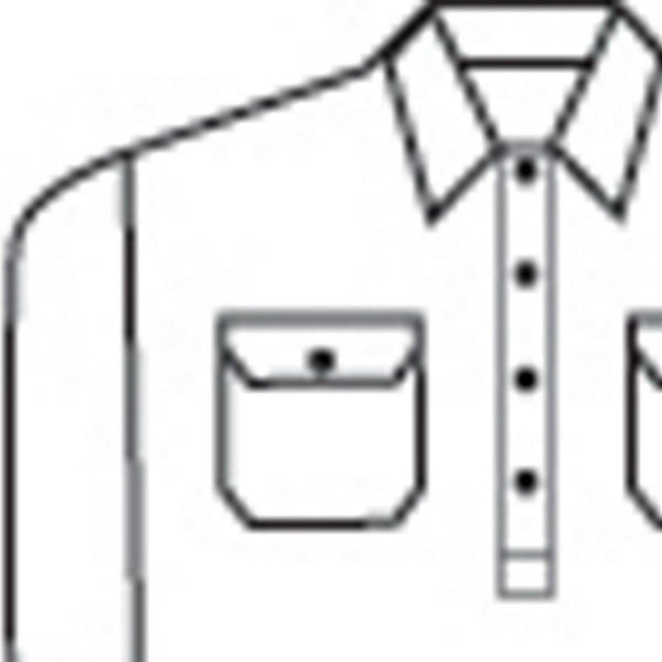 DNC HiVis 2-Tone Closed Front Long Sleeve Drill Shirt with Gusset Sleeve - 3834-Queensland Workwear Supplies