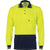DNC HiVis 2-Tone Cool-Breathe Long Sleeve Polo - 3813-Queensland Workwear Supplies
