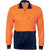 DNC HiVis 2-Tone Cool-Breathe Long Sleeve Polo - 3813-Queensland Workwear Supplies