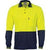 DNC HiVis 2-Tone Cotton Back Fluoro Long Sleeve Polo -3816-Queensland Workwear Supplies