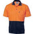 DNC HiVis 2-Tone Cotton Back Fluoro Short Sleeve Polo - 3814-Queensland Workwear Supplies