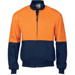 DNC HiVis 2-Tone Cotton Bomber Jacket - 3757