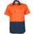 DNC HiVis 2-Tone Cotton Drill Short Sleeve Shirt - 3831-Queensland Workwear Supplies