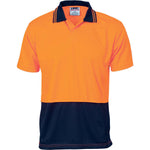 DNC HiVis 2-Tone Food Industry Short Sleeve Polo - 3903-Queensland Workwear Supplies