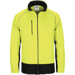 DNC HiVis 2-Tone Full Zip Fleecy - 3725-Queensland Workwear Supplies