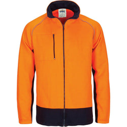 DNC HiVis 2-Tone Full Zip Fleecy - 3725