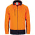DNC HiVis 2-Tone Full Zip Fleecy - 3725-Queensland Workwear Supplies