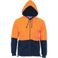 DNC HiVis 2-Tone Full Zip Polar Fleece Hoodie - 3927