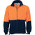 DNC HiVis 2-Tone Full Zip Polar Fleece Jacket - 3827-Queensland Workwear Supplies