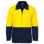 DNC HiVis 2-Tone Protector or Drill Jacket - 3868-Queensland Workwear Supplies