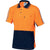 DNC HiVis Cool-Breeze Stripe Short Sleeve Polo - 3755-Queensland Workwear Supplies