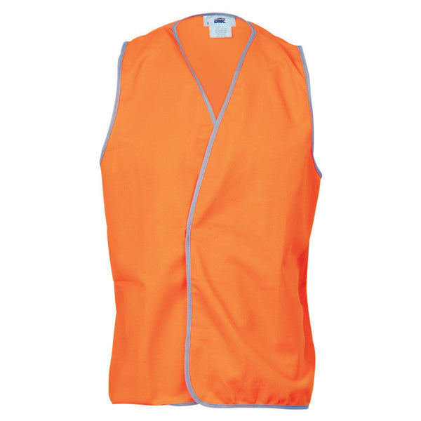 DNC HiVis Daytime Safety Vest - 3801-Queensland Workwear Supplies