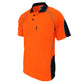 DNC HiVis Semicircle-piping Polo - 3569