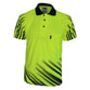 DNC HiVis Sublimated Full Stripe Polo - 3566