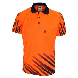 DNC HiVis Sublimated Full Stripe Polo - 3566