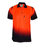 DNC HiVis Sublimated Ocean Polo - 3568-Queensland Workwear Supplies