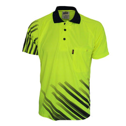 DNC HiVis Sublimated Stripe Polo - 3565