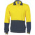 DNC HiViz 2-Tone Cool-Breeze Long Sleeve Cotton Jersey Food Industry Polo - 3906-Queensland Workwear Supplies