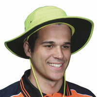 DNC HiViz Safety Hat - H024-Queensland Workwear Supplies