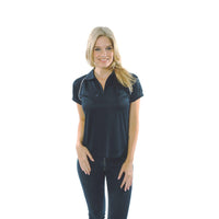 DNC Ladies Cool-Breathe Short Sleeve Rome Polo - 5268-Queensland Workwear Supplies