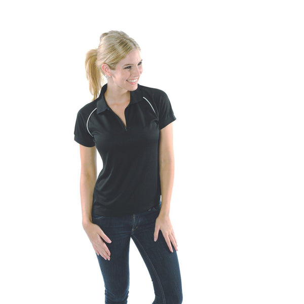 DNC Ladies Cool-Breathe Short Sleeve Rome Polo - 5268-Queensland Workwear Supplies