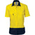 DNC Ladies HiVis 2-Tone Short Sleeve Drill Shirt - 3931-Queensland Workwear Supplies