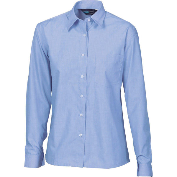 DNC Ladies Long Sleeve Chambray Shirt 4212