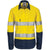 DNC Ladies Taped HiVis 2-Tone Light Weight Long Sleeve Shirt - 3749-Queensland Workwear Supplies