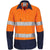 DNC Ladies Taped HiVis 2-Tone Light Weight Long Sleeve Shirt - 3749-Queensland Workwear Supplies