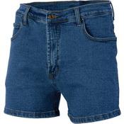 DNC Mens Strech Denim Shorts - 3309-Queensland Workwear Supplies