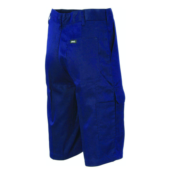 DNC Middle Weight Cool-Breeze Cotton Cargo Shorts - 3310-Queensland Workwear Supplies