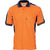 DNC Polyester Cotton Contrast Panel Short Sleeve Polo - 3895-Queensland Workwear Supplies