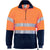 DNC Taped HiVis 2-Tone 1/2 Zip Fleece - 3829-Queensland Workwear Supplies