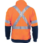 DNC Taped HiVis 2-Tone 1/2 Zip Fleecy - 3929-Queensland Workwear Supplies