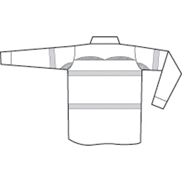 DNC Taped HiVis 2-Tone 3-Way Long Sleeve Shirt - 3948-Queensland Workwear Supplies
