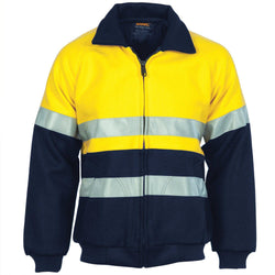 DNC Taped HiVis 2-Tone Bluey Bomber Jacket - 3859