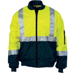 DNC Taped HiVis 2-Tone Bomber Jacket - 3762