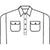 DNC Taped HiVis 2-Tone Closed Front Long Sleeve Cotton Shirt - 3849-Queensland Workwear Supplies
