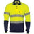 DNC Taped HiVis 2-Tone Cotton Back Long Sleeve Polo - 3718-Queensland Workwear Supplies